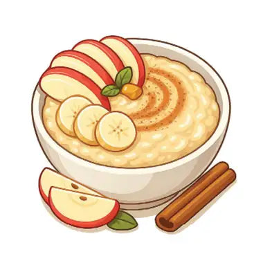 Apple Cinnamon Oatmeal – illustrated in the Meal Planner guide