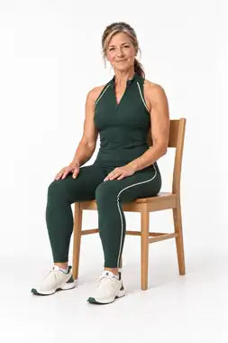 Seated wake-up march – illustrated in the Morning Mobility guide