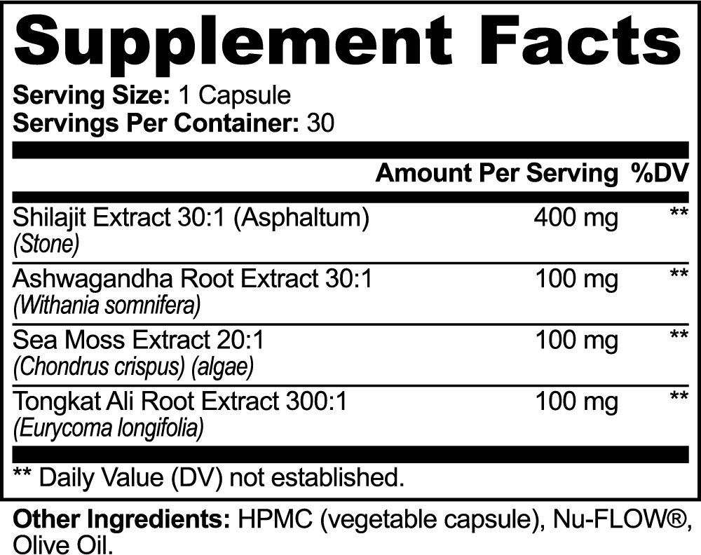 Shilajit Vitality